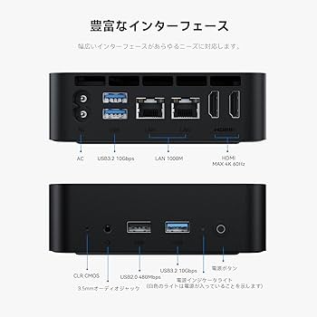 Amazon.co.jp: インテルミニPC 2025 最新のAlder Lake-Nシリーズ N100