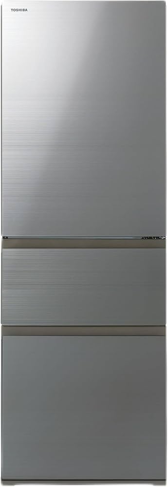 Amazon | 東芝 冷蔵庫 幅60.0㎝ 356L GR-V36SVL(ZH) 3ドア ガラスドア