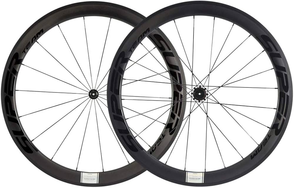 Amazon | SUPERTEAM ホイールセット 700c 50mm クリンチャー カーボン