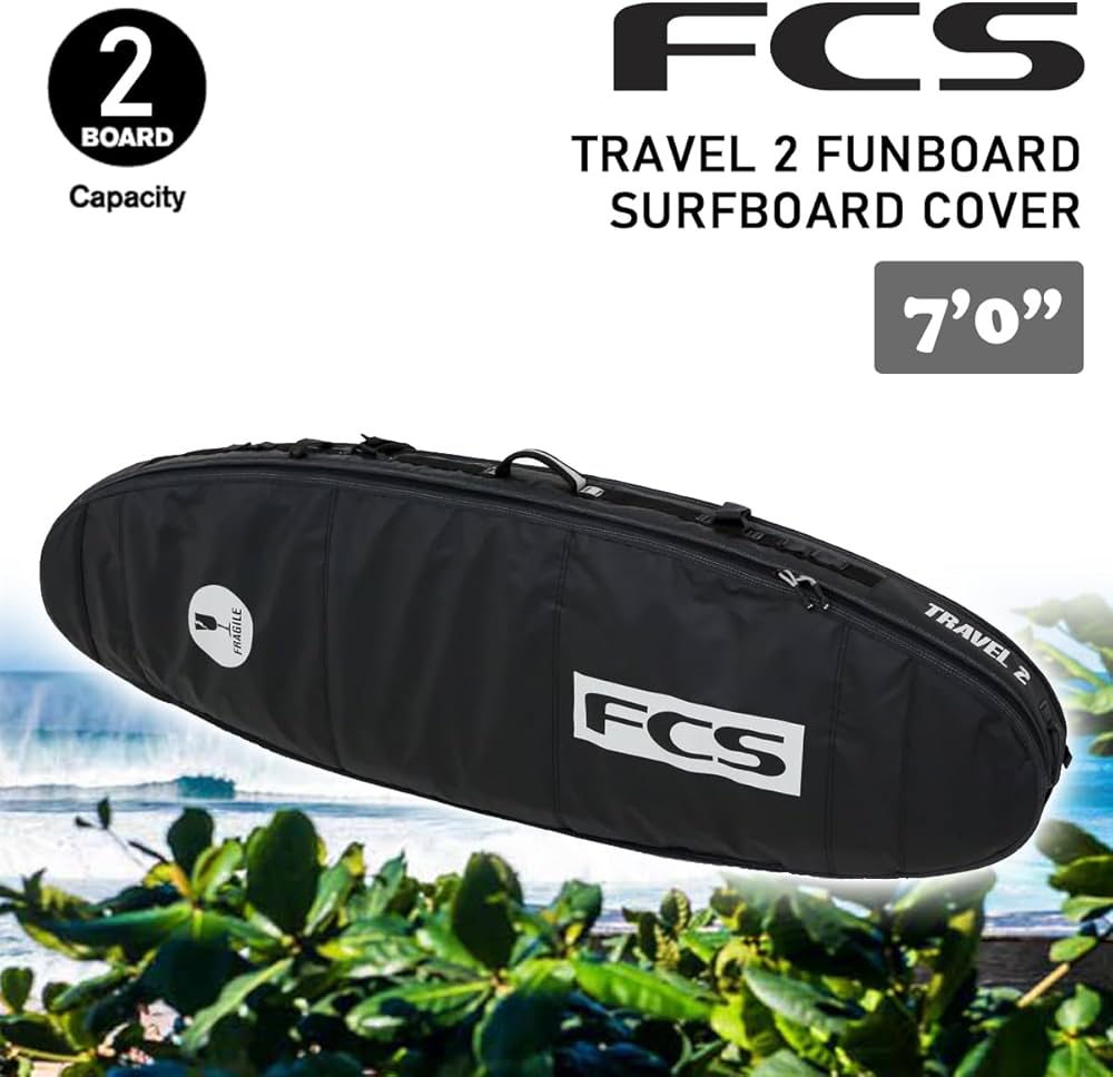 Amazon | FCS ボードケース ハードケース 2本用 TRAVEL 2 FUNBOARD
