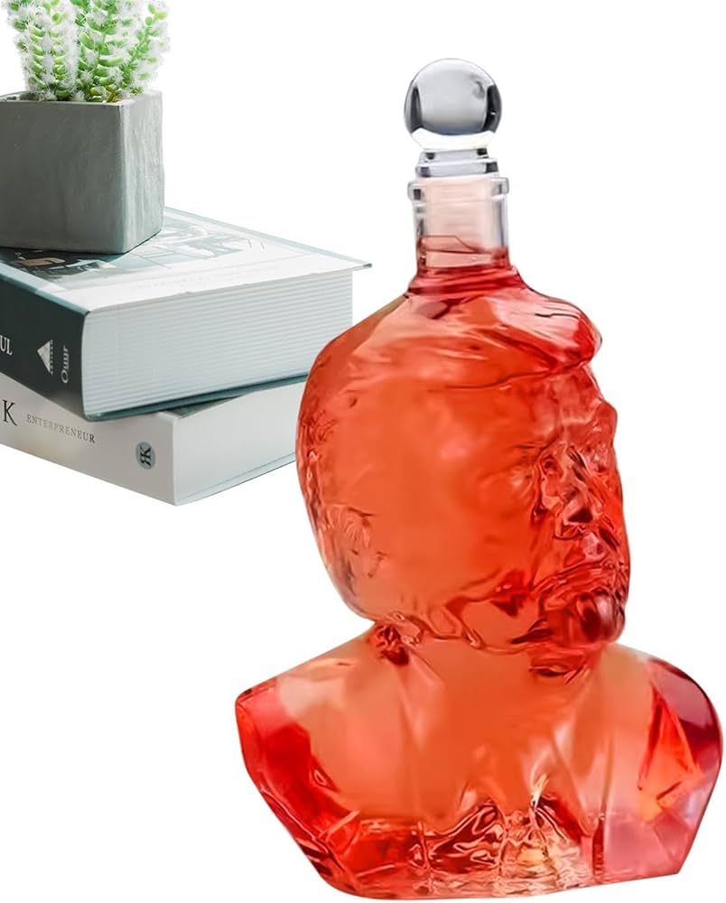 Amazon.co.jp: ウイスキー デキャンタ ボトル,透明なガラス瓶 | 750l