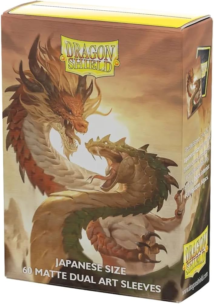 Amazon.com: Dragon Shield: Wood Snake 2025-60CT Japanese Matte