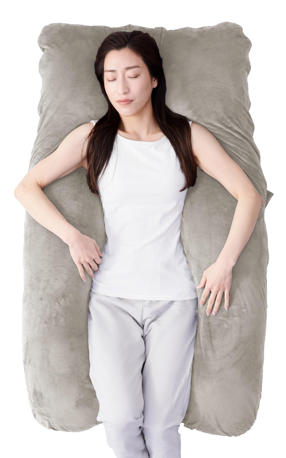 Amazon｜ハグモッチ® 正規品 抱き枕 ふわもち 妊婦 【カバータイプ