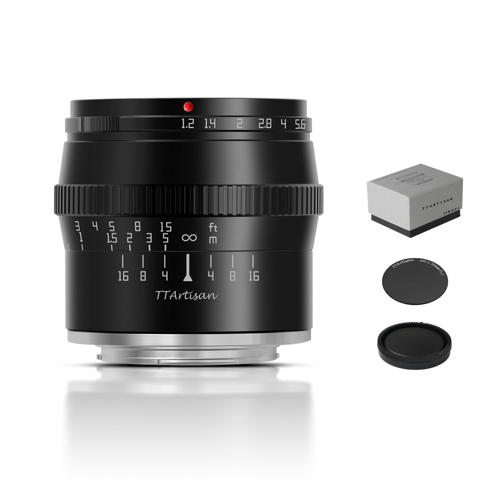 Amazon.com : TTArtisan 50mm F1.2 APS-C Manual Focus Lens for MFT