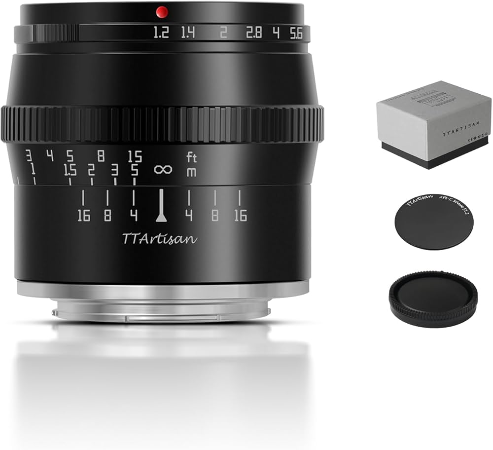 Amazon.co.jp: TTArtisan 50mm F1.2 APS-C M43 マニュアルフォーカス