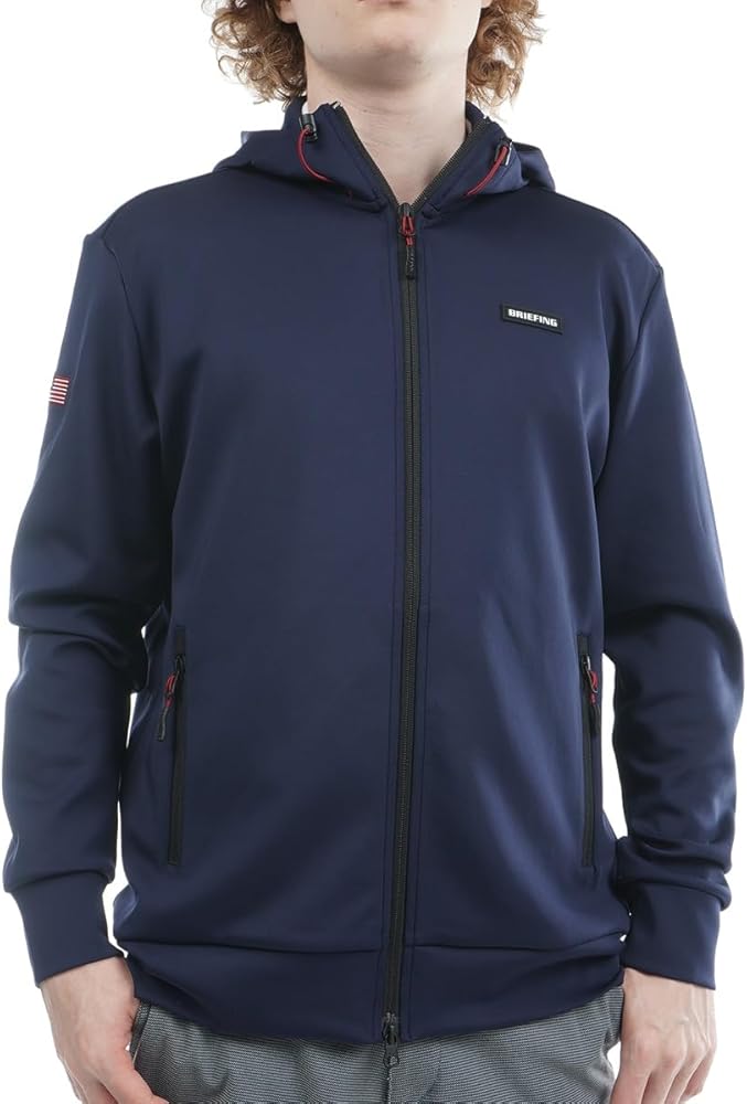 Amazon.co.jp: Briefing Golf Men's 3D Logo Hoodie GOLF MS 3D Logo
