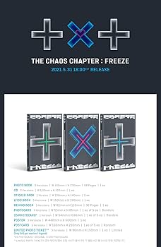 Amazon.com: BIGHIT Ent. TXT - Chaos Chapter : Freeze Album+Extra