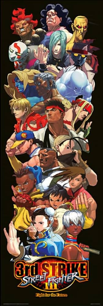 Amazon.co.jp: ストリートファイター3 - ゲームドアポスター (3rd