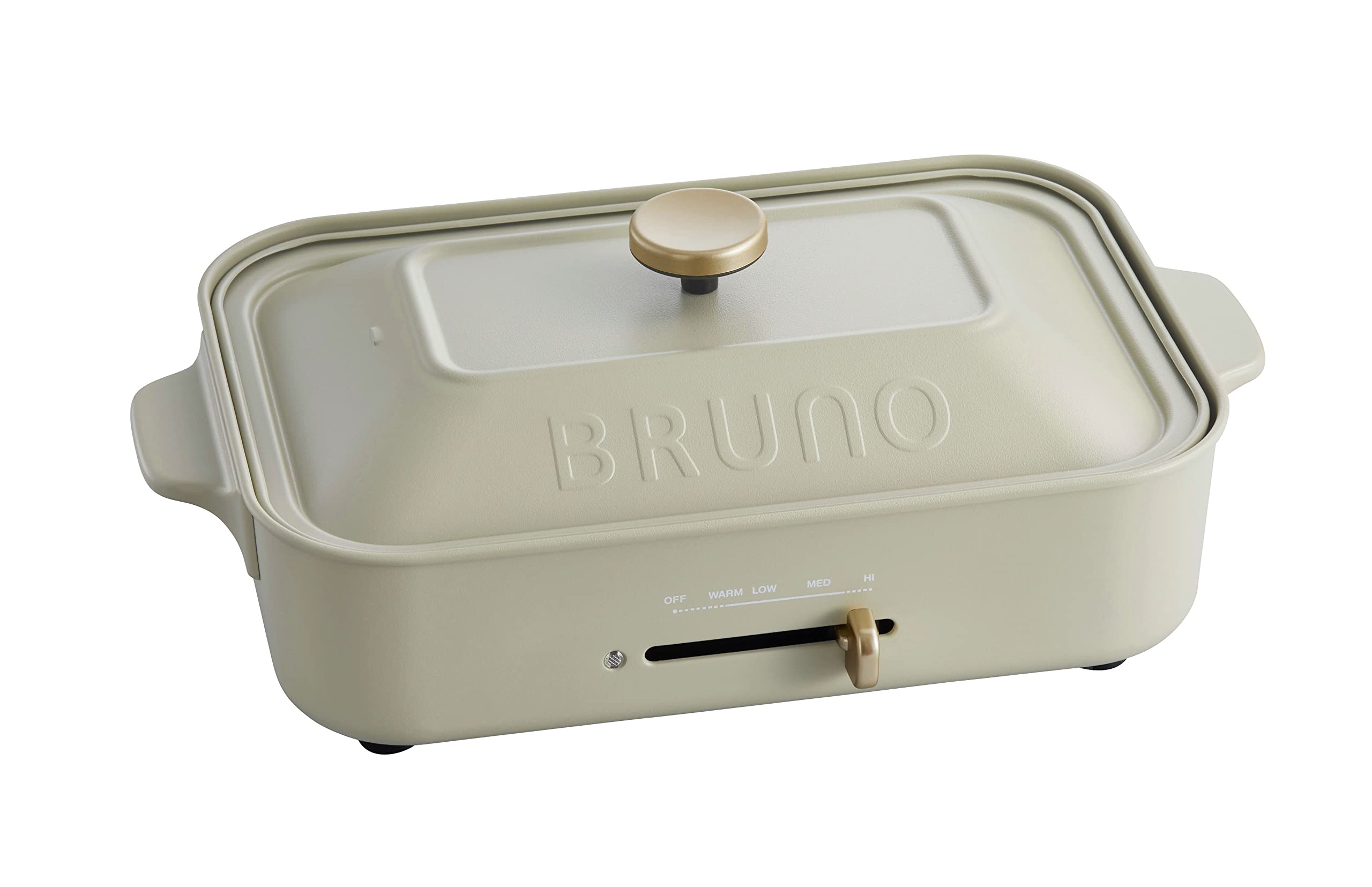 Amazon | BRUNO コンパクトホットプレート グレー系その他 サイズなし