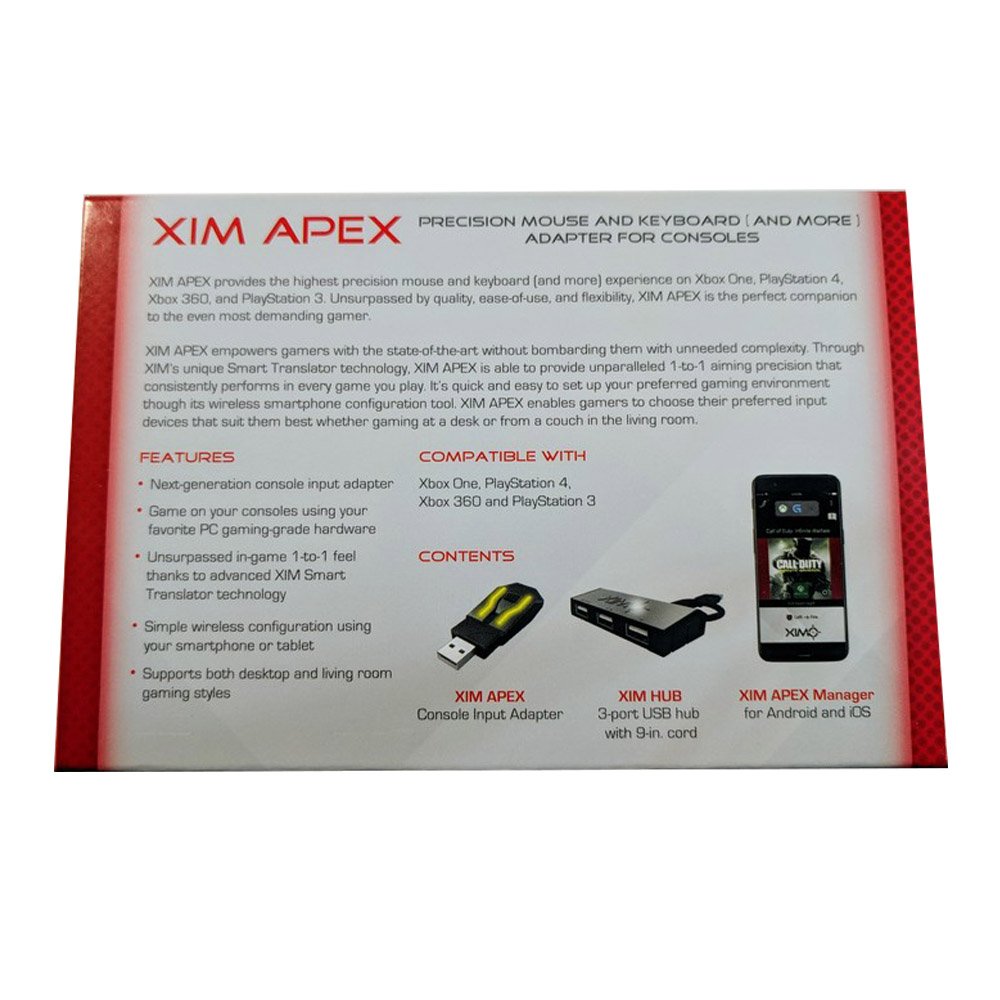 Amazon.co.jp: XIM APEX- PS4/XboxOne/PS3/Xbox360用キーボードマウス