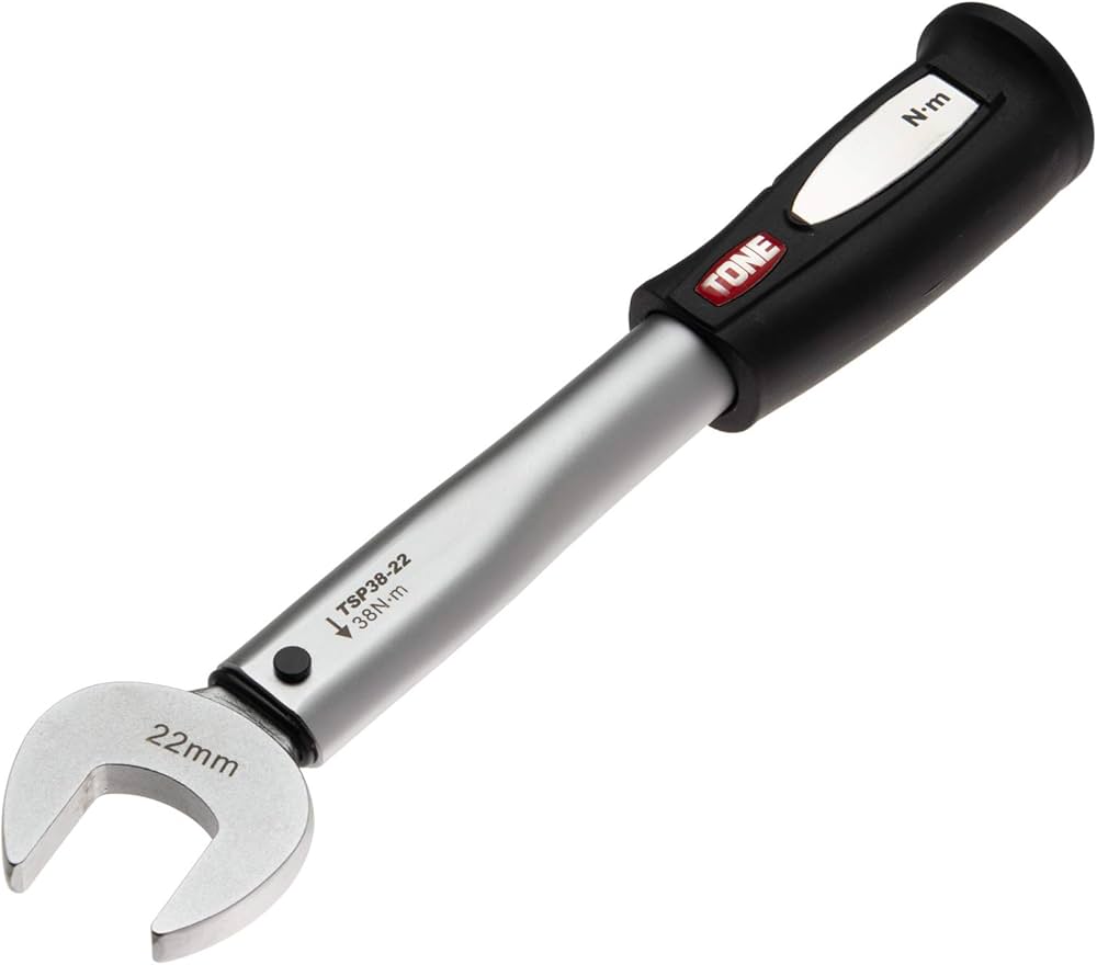 Amazon | トネ(TONE) スパナ形単能トルクレンチ TSP38-22 ブラック 38N