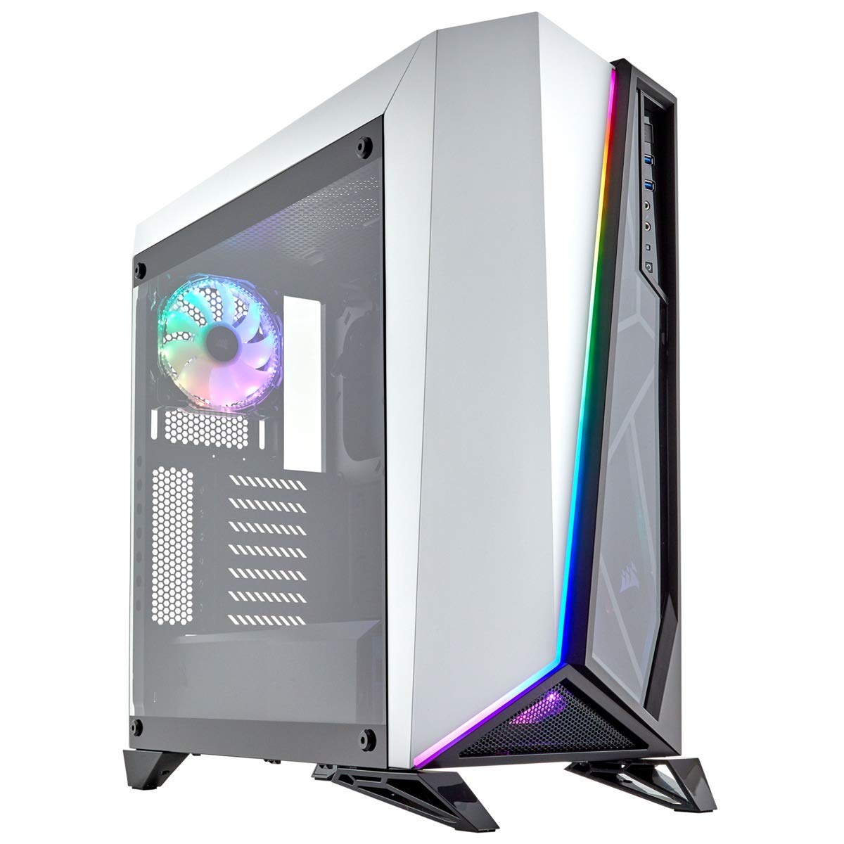 Amazon.co.jp: Corsair Carbide SPEC-OMEGA RGB Tempered Glass Mid