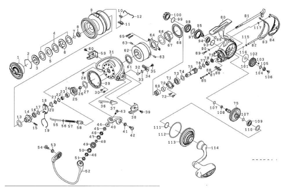 Amazon | ダイワ(DAIWA) 純正パーツ 18 イグジスト LT3000S-C スプール