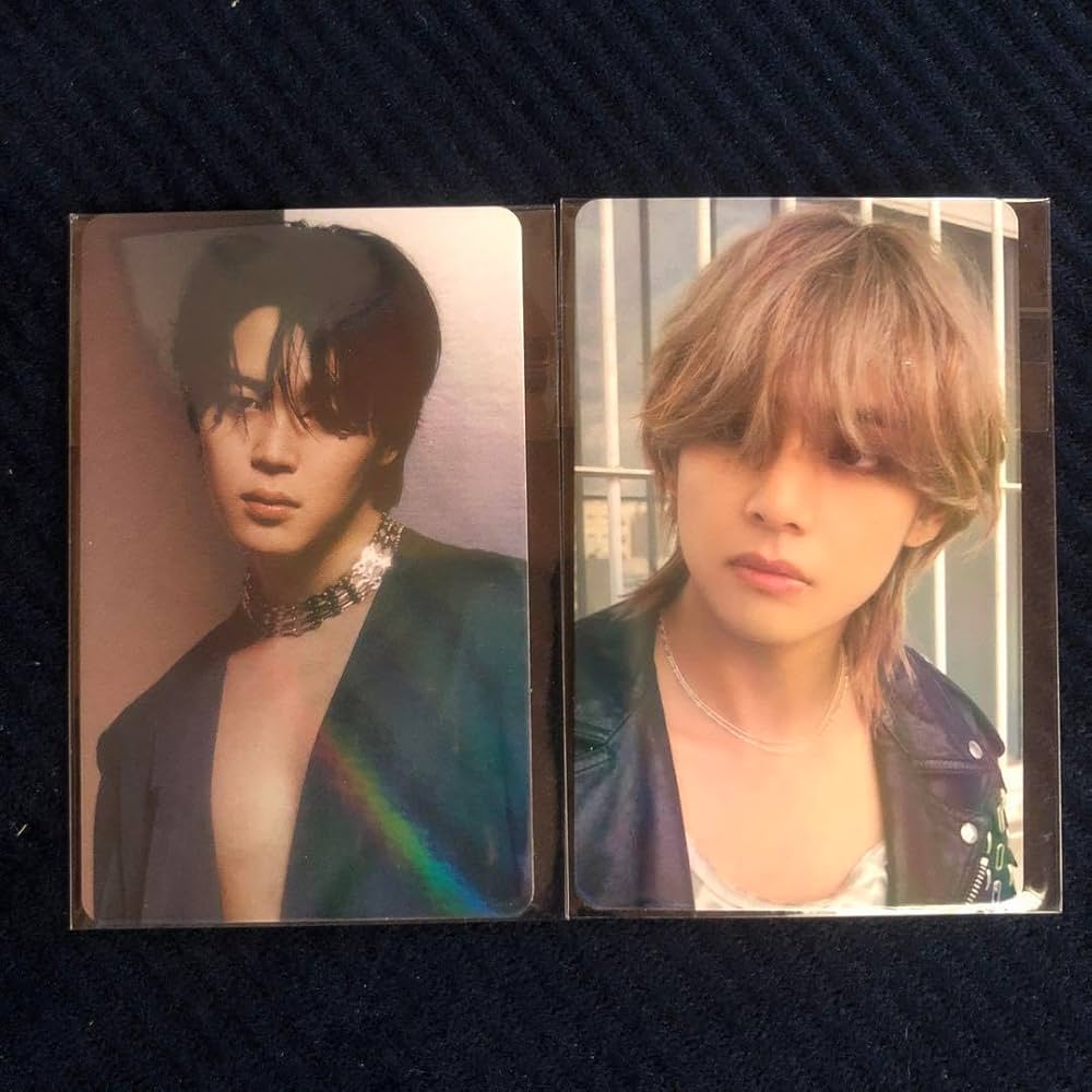 Amazon.co.jp: BTS ジミン テヒョン トレカ ソロアルバム FACE LAYOVER