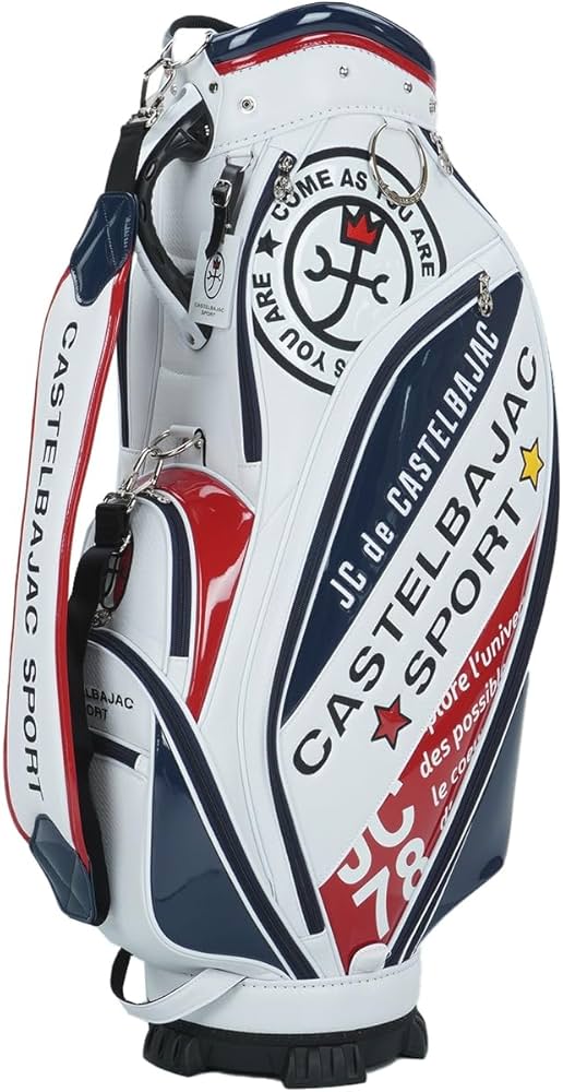 Amazon | CASTELBAJAC SPORT ゴルフ キャディバッグ カート式 CBC030