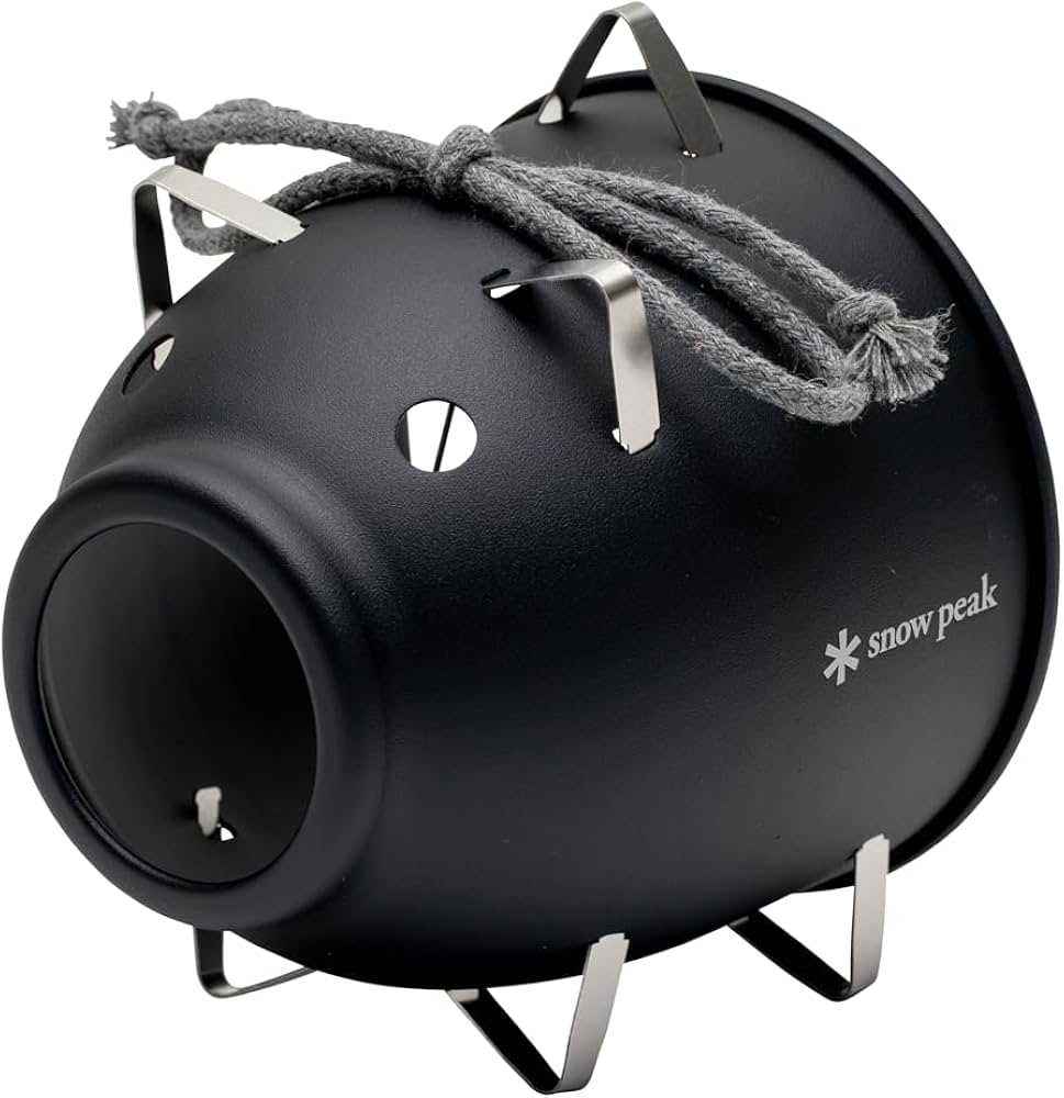 Amazon | スノーピーク(snow peak)アルミ蚊取り豚 ミニ ブラック FES