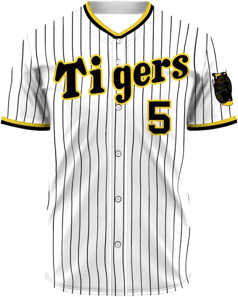 Amazon.co.jp: [RemeeHi] 阪神タイガース レプリカユニフォーム 野球