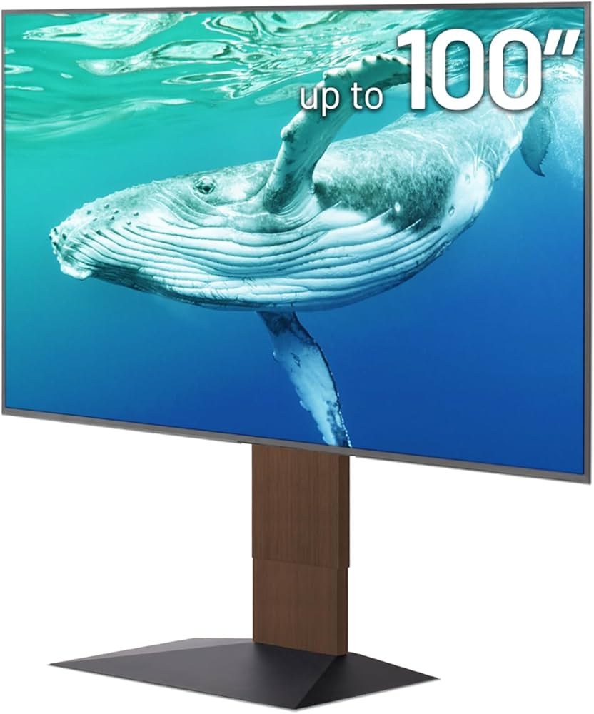 Amazon.com: WALL V4 | Sleek Shallow Floor TV Stand for Extra Large