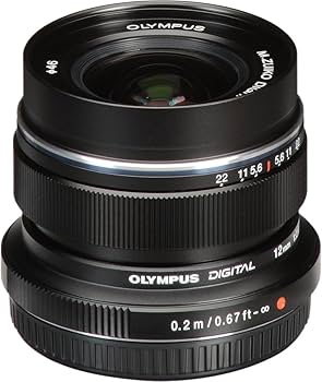 Amazon.com : OM SYSTEM Olympus M.Zuiko Digital ED 12mm F2.0 Black