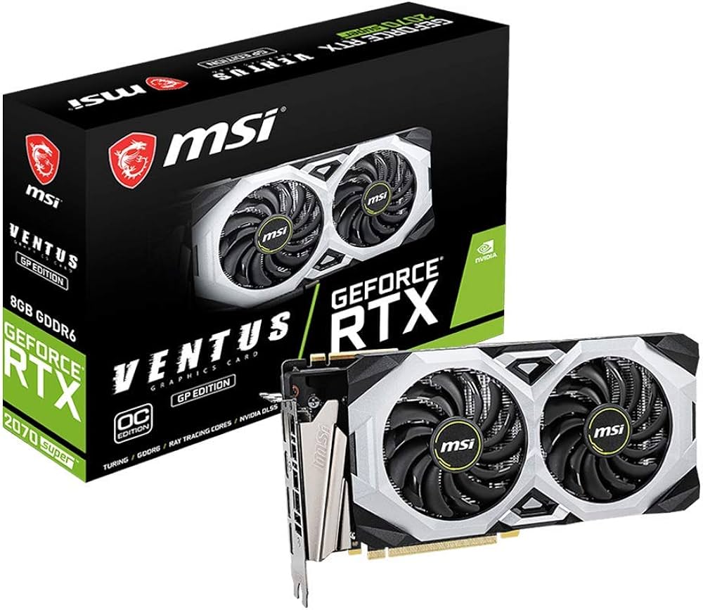 Amazon | MSI GeForce RTX 2070 SUPER VENTUS GP OC グラフィックス