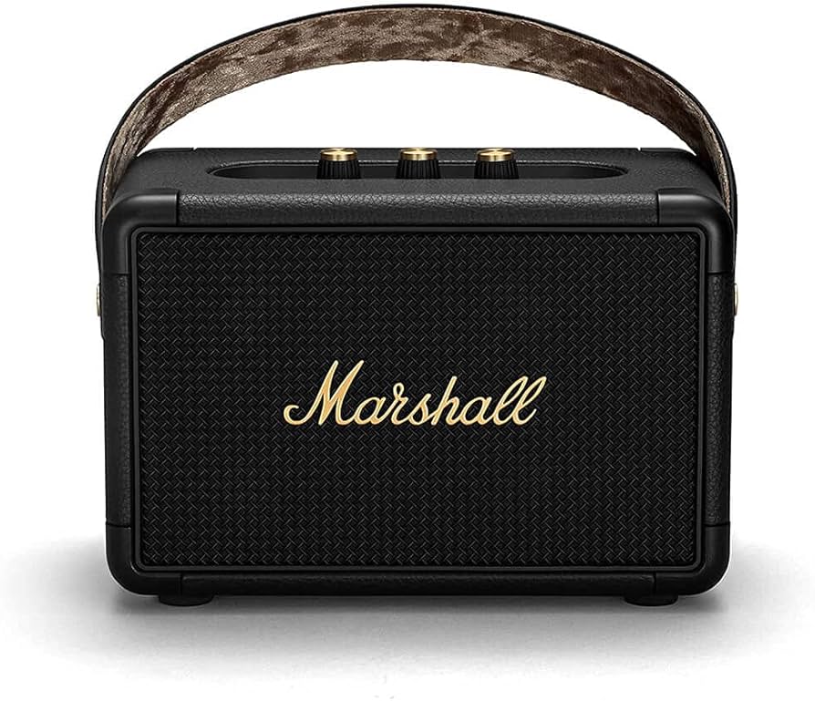 Amazon.com: Marshall Kilburn II Portable Bluetooth Speaker, Black