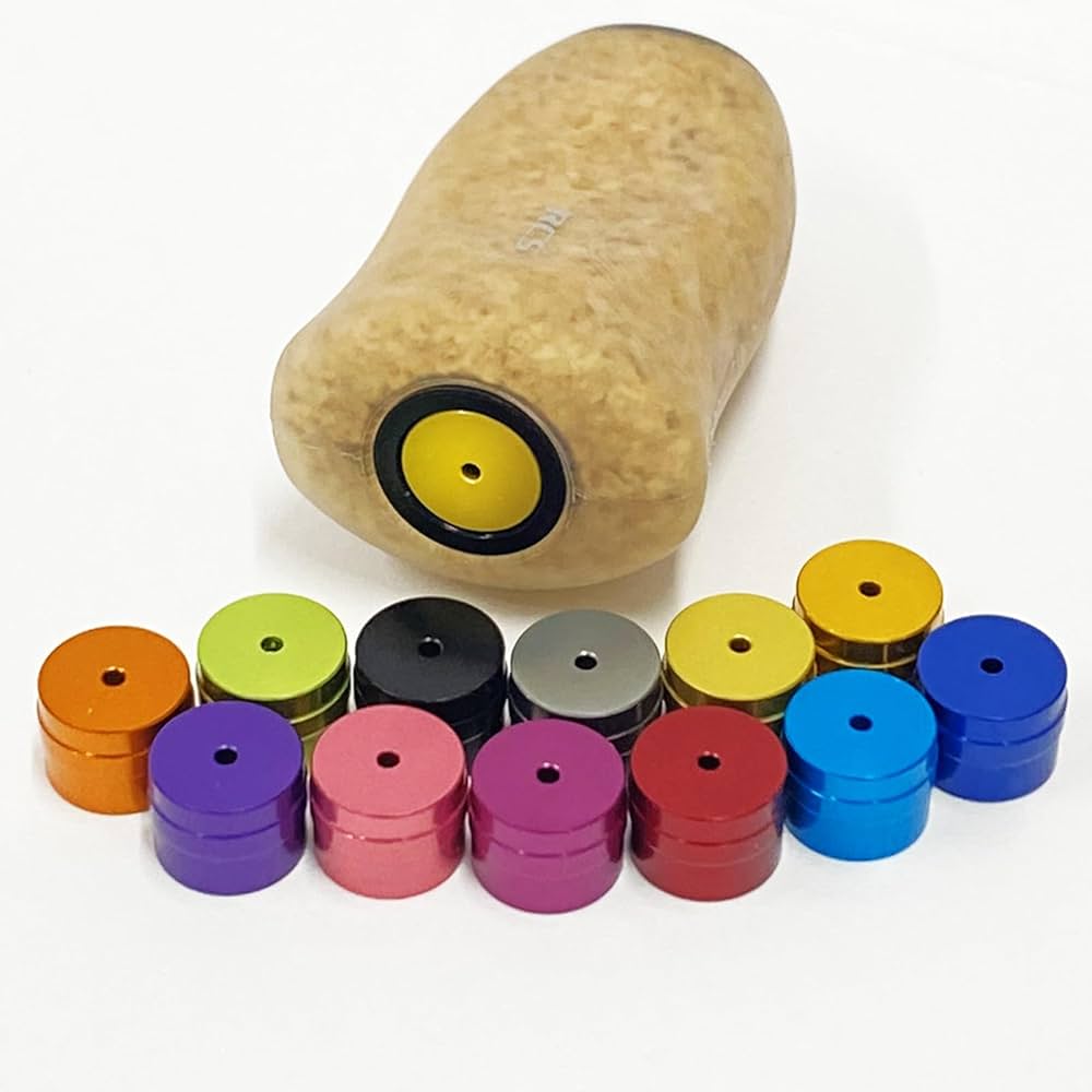 Amazon | 【ダイワ用】アルミハンドルノブキャップ Iシェイプコルク