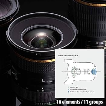 Amazon.com : HD PENTAX-DA☆11-18mmF2.8ED DC AW Ultra-wide-angle