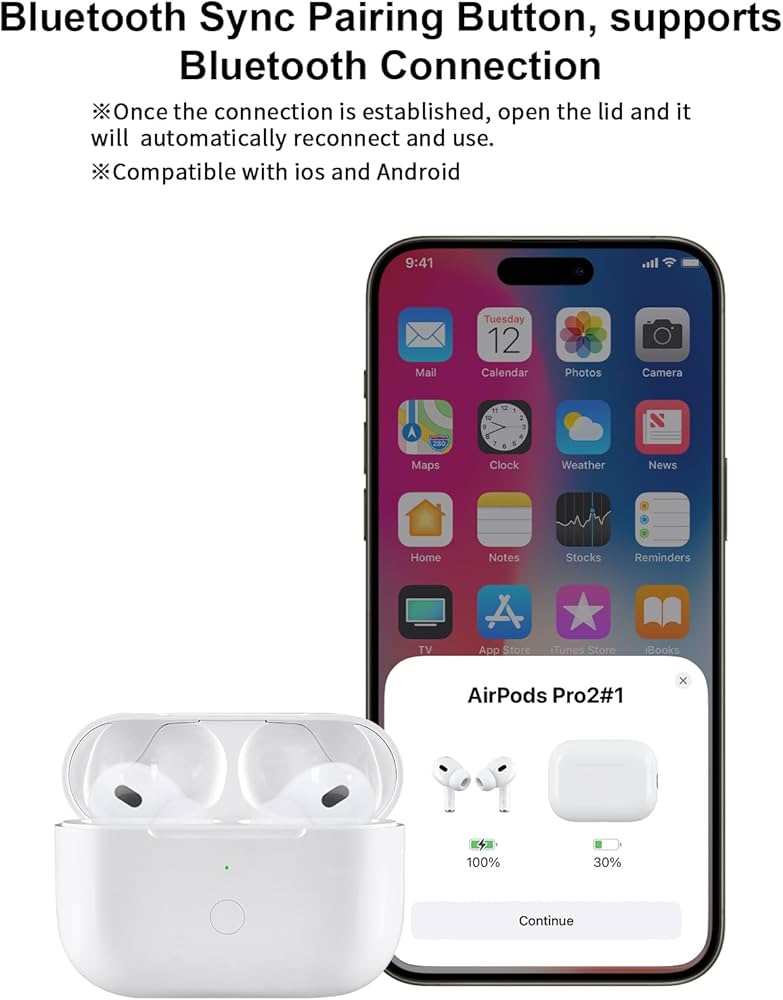 Amazon | ワイヤレス充電ケース AirPods Pro 第1世代と第2世代対応 USB