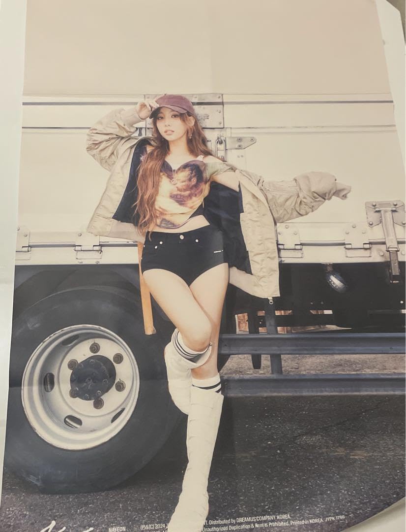 Amazon.co.jp: TWICE ナヨン ABCD NA ソロアルバム 特典ポスター B2