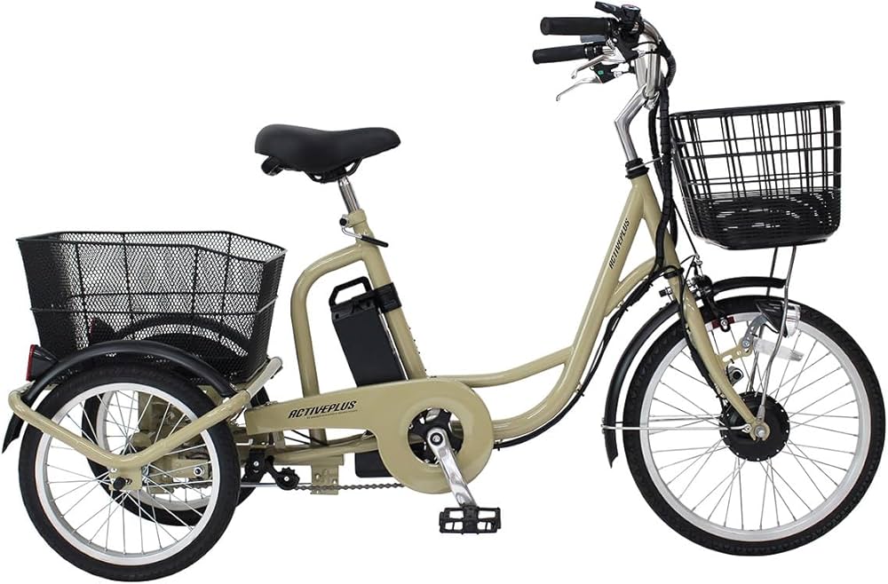 Amazon | ACTIVEPLUS（アクティブプラス）ノーパンク 20インチ 電動