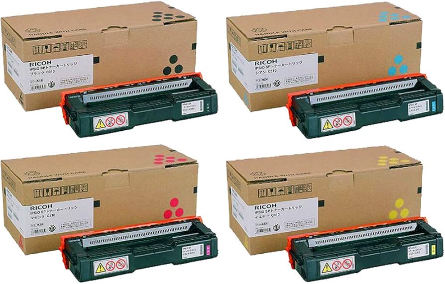 Amazon.co.jp: リコー IPSiO SP トナーカートリッジC310 4色セット