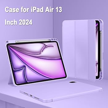 Amazon.com: ZryXal New iPad Air 13 Inch Case M3 2025/M2 2024 with