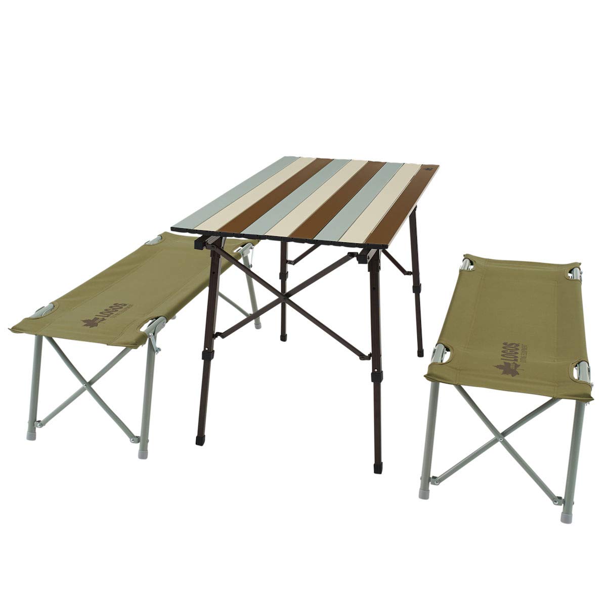 Amazon.co.jp: ロゴス(LOGOS) LOGOS Life オートレッグベンチテーブル