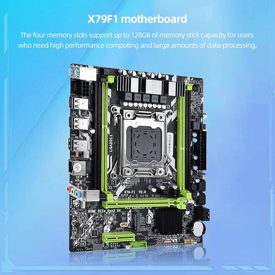 Amazon | X79 マザーボードセット LGA2011 コンボ Xeon E5 2650 V2 CPU