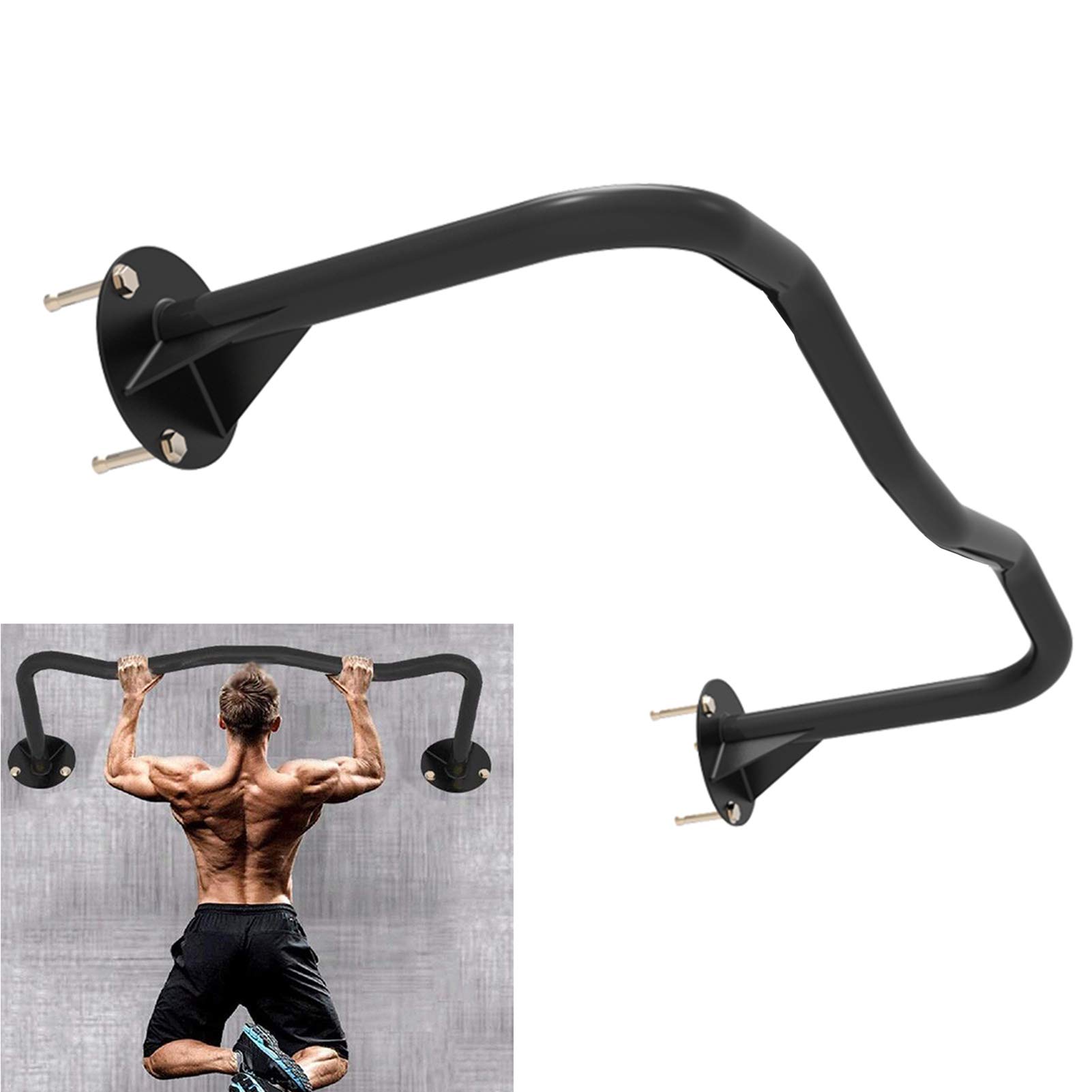 Amazon.co.jp: ポータブルプルアップバー壁掛け式鋼製プッシュアップ