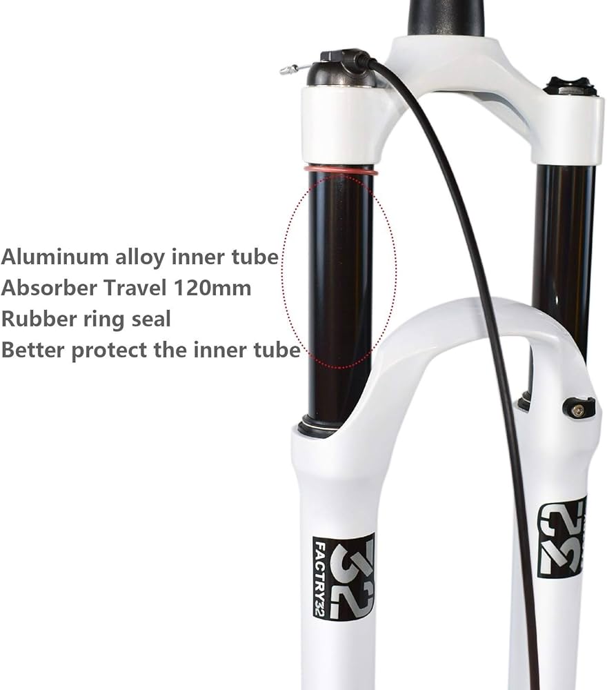 Amazon.co.jp: マウンテンバイク サスペンションフォーク 26 / 27.5