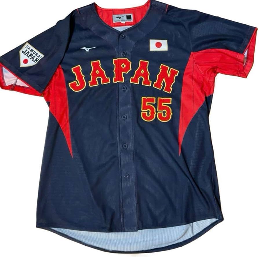 侍ジャパン ユニフォーム 55 村上宗隆 村上 Lサイズ 刺繍 定価18500円