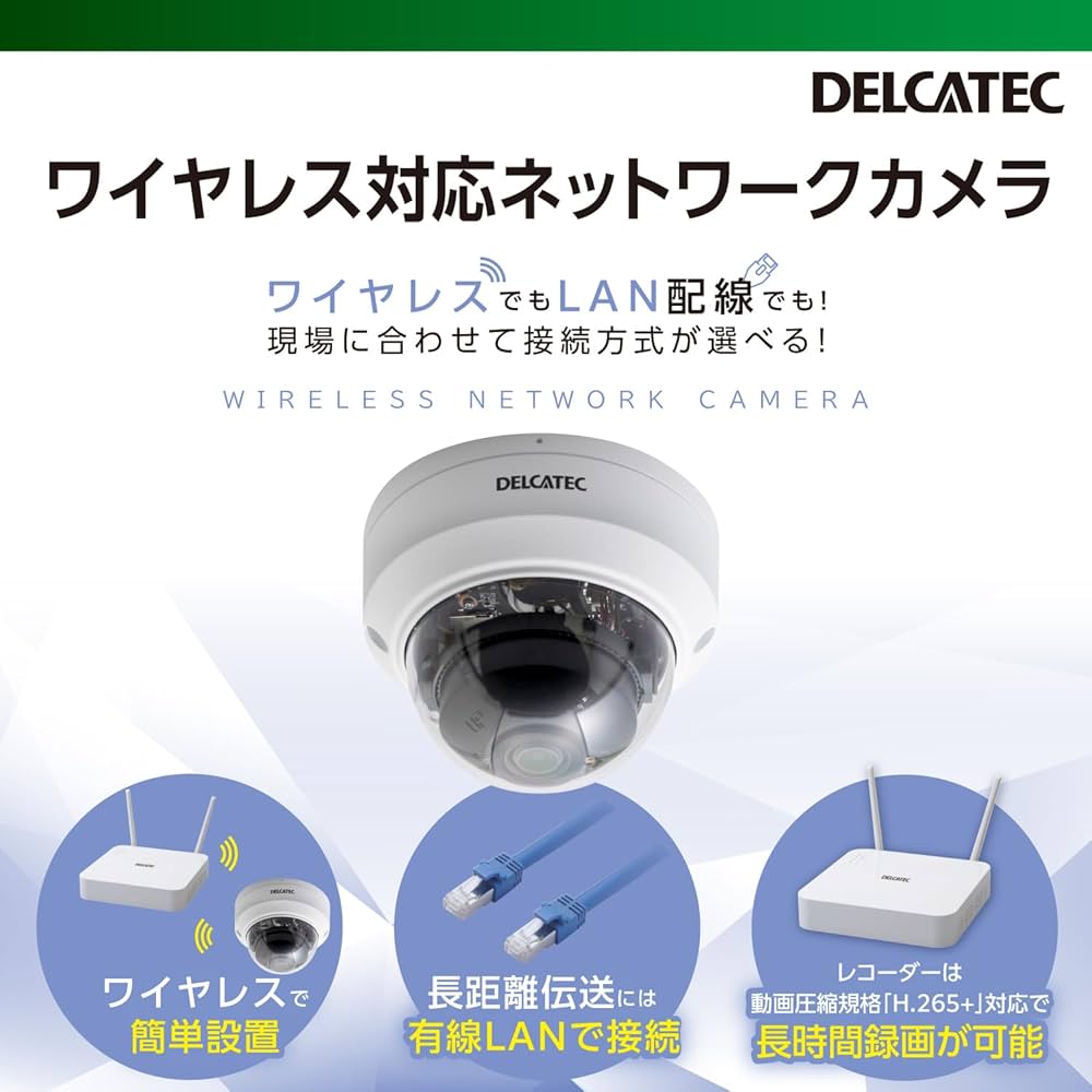 Amazon.co.jp: DXアンテナ ドーム型ネットワークカメラ 固定焦点 PoE