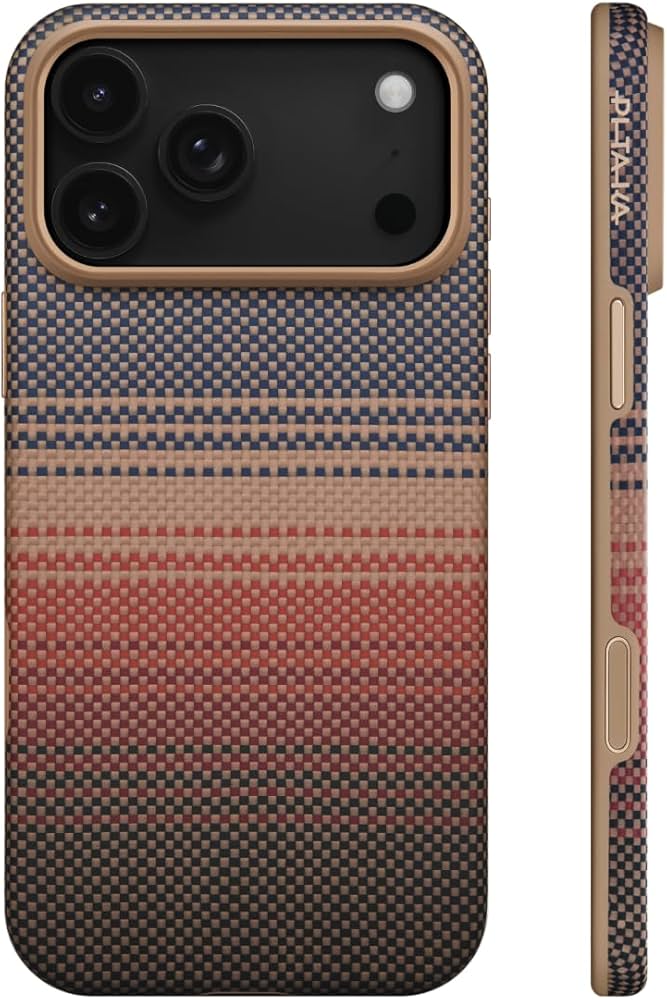 Amazon.co.jp: 【プレミアム全面保護】 PITAKA iPhone 17 Pro用 ケース