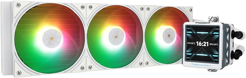 Amazon.co.jp: Thermalright FW360 Ultra ARGB ホワイト CPU AIO