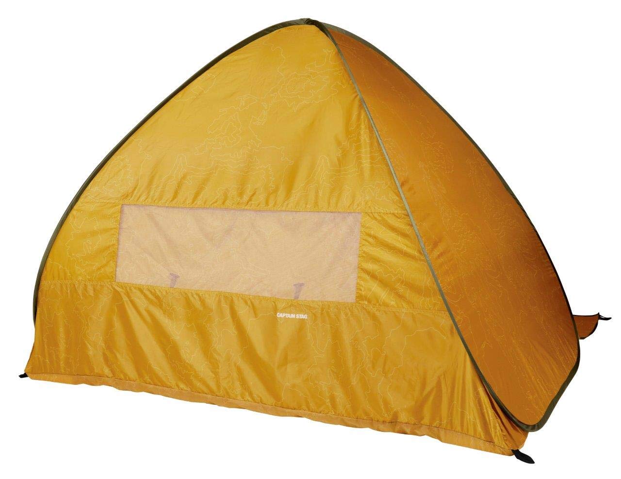 Amazon.co.jp: [CAPTAINSTAG] キャンプアウト ワンタッチテント ビーチ