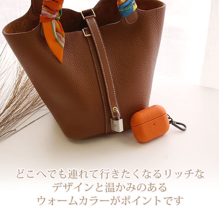 Amazon | ZENIX DESIGN TECH airpods pro 用 ケース カラビナ付き PU