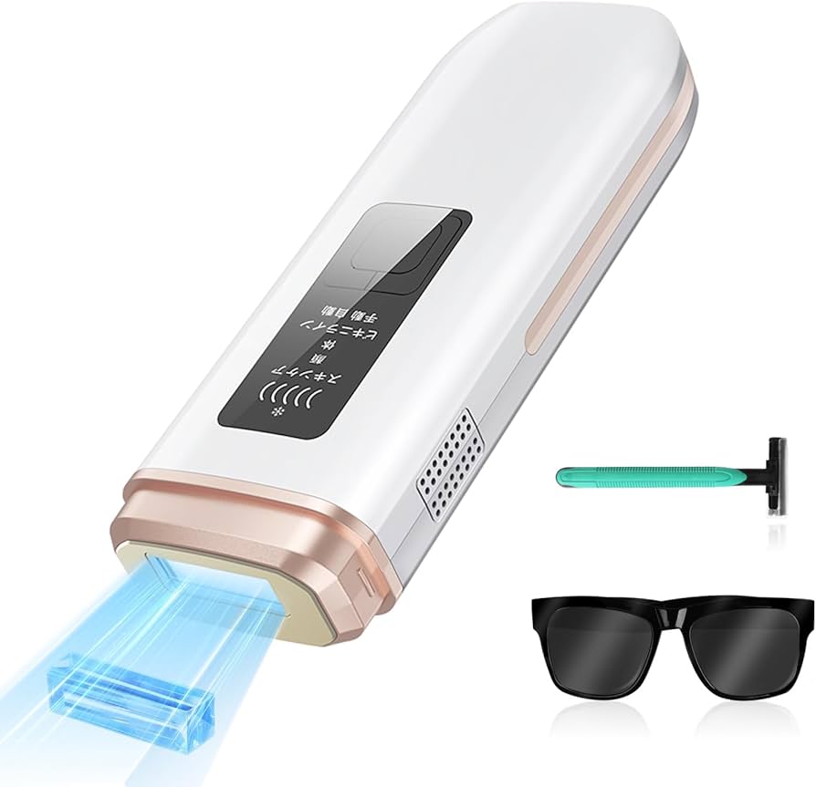 Amazon.co.jp: Ni Zmir脱毛器 【サロン級無痛脱毛機 瞬間10℃サファイア