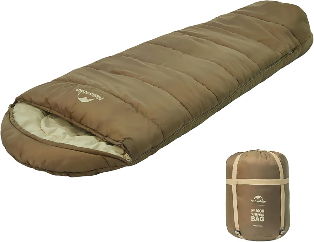 Amazon.co.jp: Naturehike 公式 寝袋 マミー型 シュラフ 冬用 -5℃~4