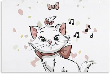 Amazon.co.jp: おしゃれキャット マリー アートポスター 飾り絵