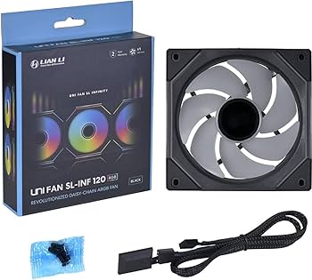 Amazon.com: Lian Li UNI Fan SL-INF 120 RGB Infinity Mirror ARGB