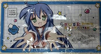 Amazon.co.jp: プレイマット こなた描き下ろし らきすた 20周年POPUP