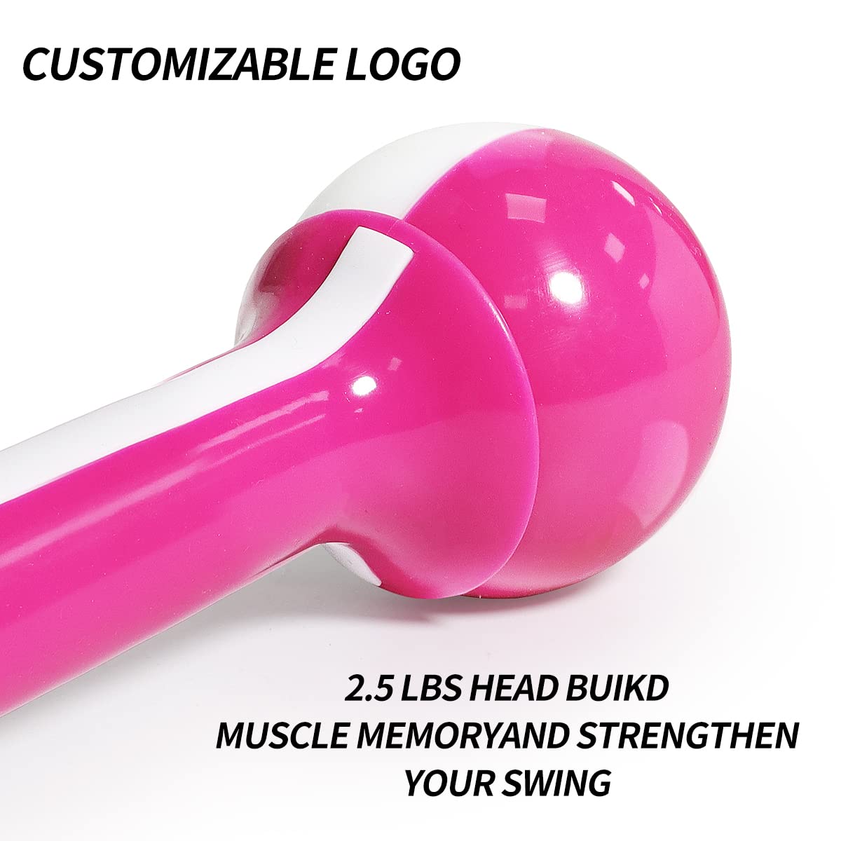 Amazon.co.jp: HUAEN ゴルフスイングトレーナー ピンク : スポーツ