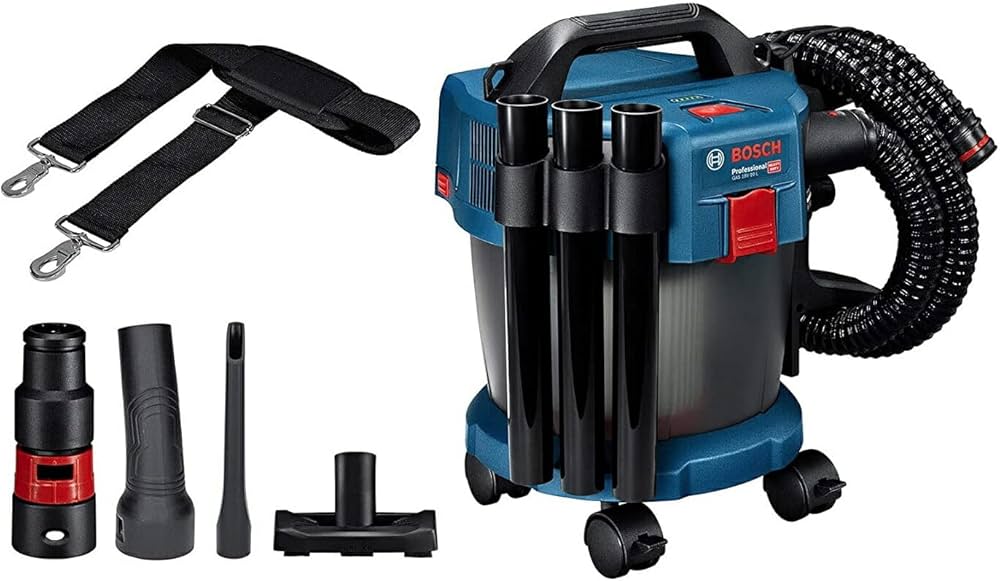 Amazon | Bosch Professional(ボッシュ) 18V集じん機 乾湿両⽤ (本体