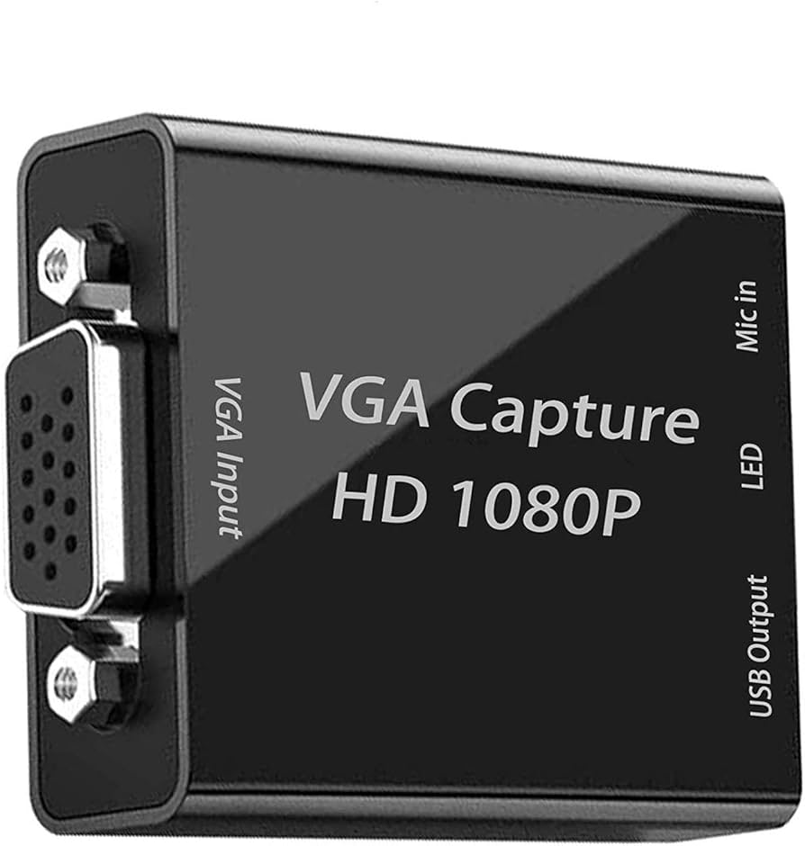 Amazon.co.jp: VGA キャプチャーボード ゲームキャプチャー 1080p30hz
